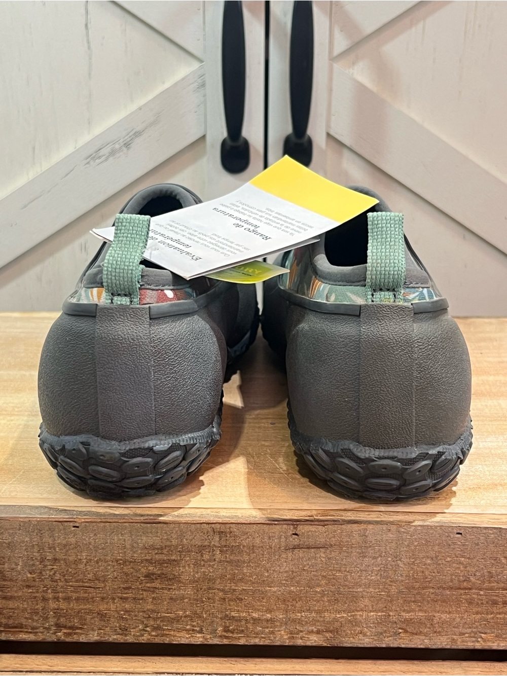 Original Muck Boot Co Green Muckster Low Slip on Waterproof Shoes Size 6 NWT - Picture 4 of 8